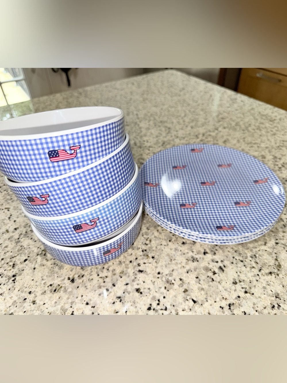 Vineyard Vines for Target melamine bowls and plates